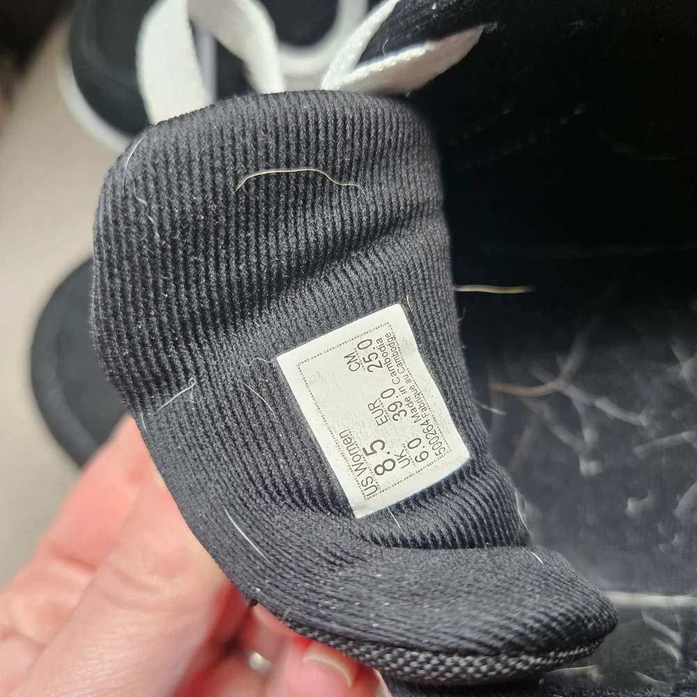 Vans Black and White Sneakers - Picture 6 of 8